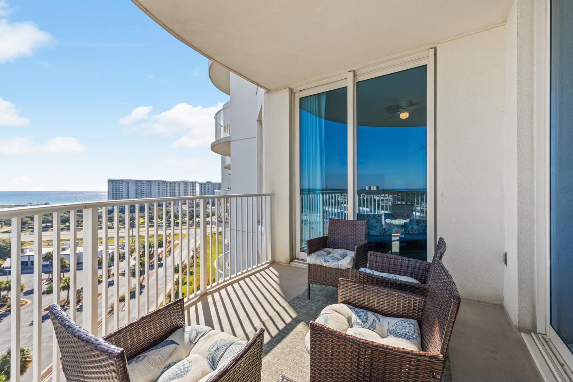 5 Star Resort 11Th Fl Stunning Sunrise 2Br 2Ba King Suite,Pools ,Shuttle Or Walk To Beach デスティン エクステリア 写真