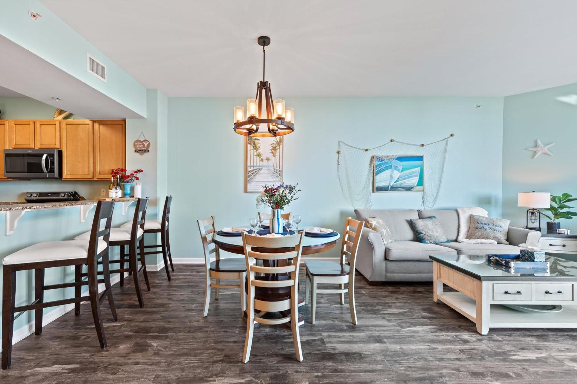 5 Star Resort 11Th Fl Stunning Sunrise 2Br 2Ba King Suite,Pools ,Shuttle Or Walk To Beach デスティン エクステリア 写真