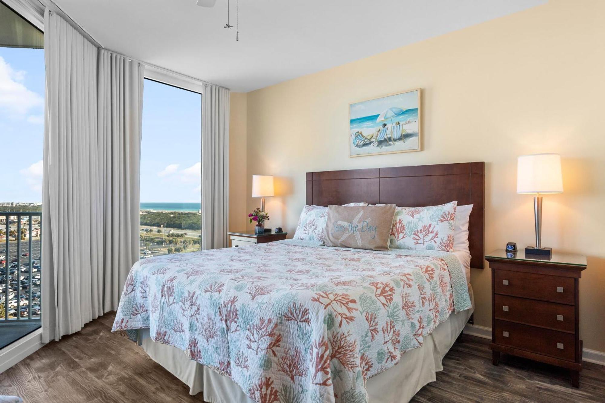 5 Star Resort 11Th Fl Stunning Sunrise 2Br 2Ba King Suite,Pools ,Shuttle Or Walk To Beach デスティン エクステリア 写真