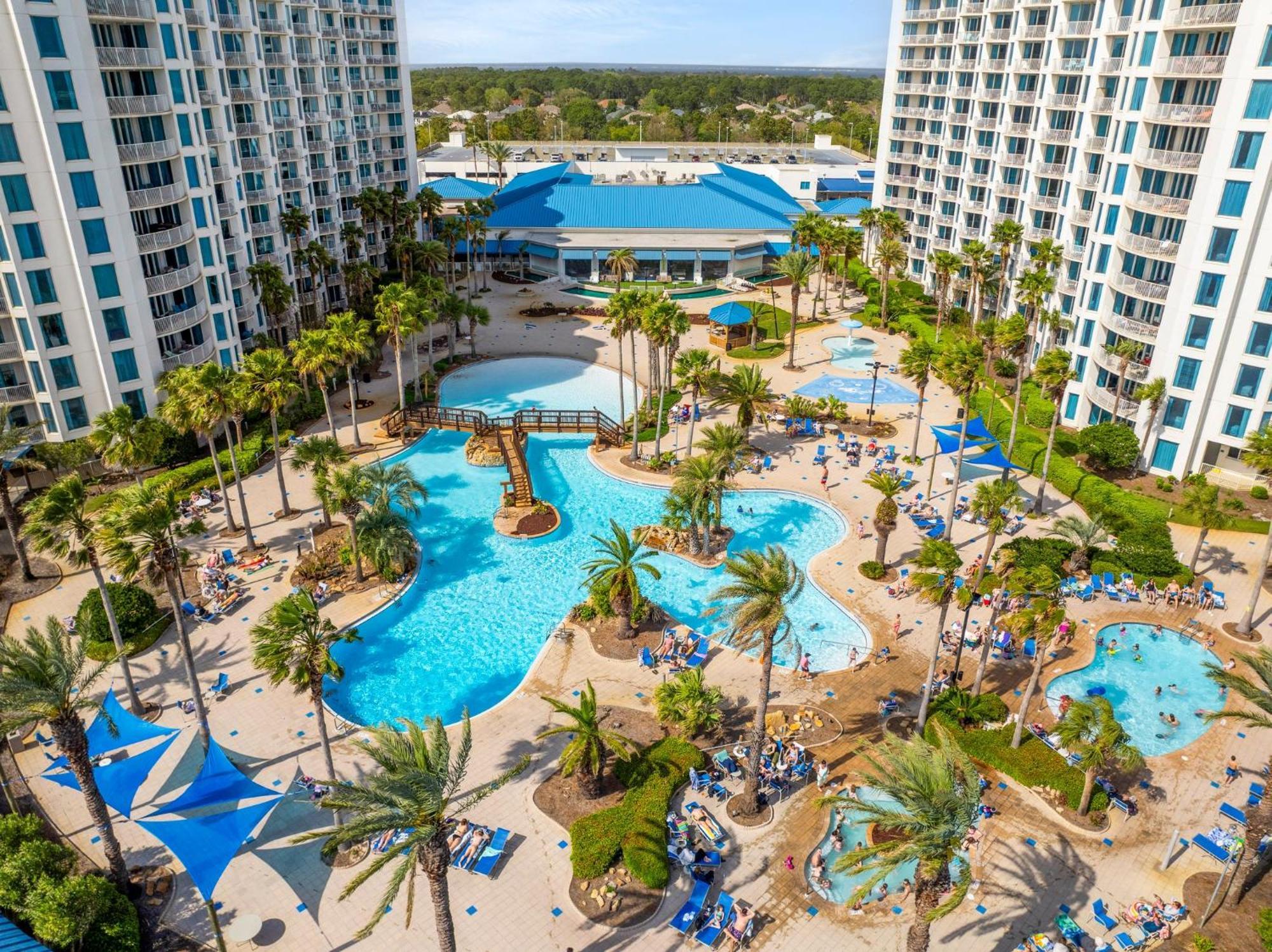 5 Star Resort 11Th Fl Stunning Sunrise 2Br 2Ba King Suite,Pools ,Shuttle Or Walk To Beach デスティン エクステリア 写真